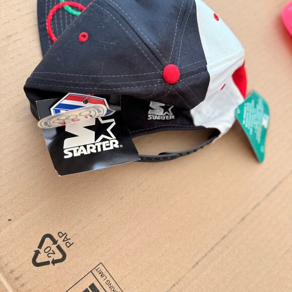 90s vintage USA Olympic snapback starter hat deadstock with tags - Picture 3 of 9